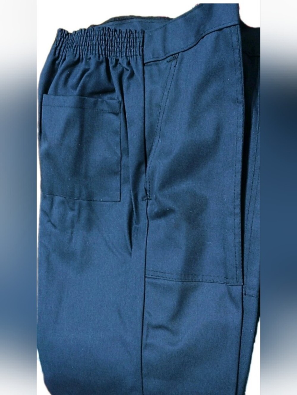 Men (34) Inmate Jail Jumpsuit Prison Convict Scrubs Uniform Pants / Bottoms Blue